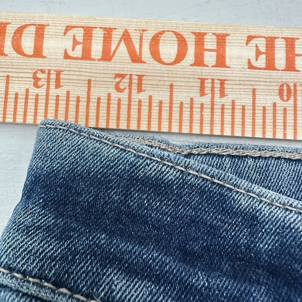 DL1961 Bridget Boot Jeans Actual sz 24 26x31 High Rise Blue Instasculpt Flare